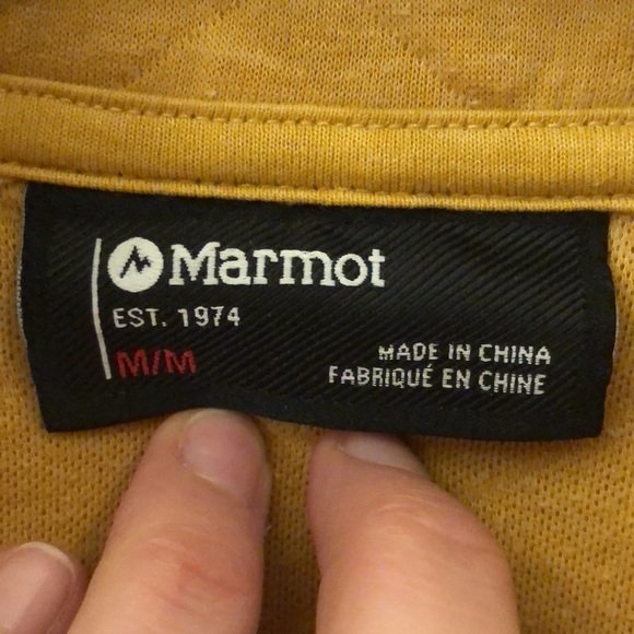 Marmot Women's Roice Long-Sleeve Pullover Sz. M Gold - Picture 8 of 11